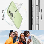 Spigen Liquid Crystal Case - тънък силиконов (TPU) калъф за Samsung Galaxy A54 5G (прозрачен)  14