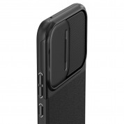 Spigen Optik Armor Case - тънък качествен силиконов (TPU) калъф с капак за камерата за Samsung Galaxy A54 5G (черен) 9