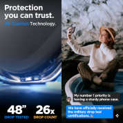 Spigen Optik Armor Case - тънък качествен силиконов (TPU) калъф с капак за камерата за Samsung Galaxy A54 5G (черен) 18