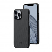 Pitaka MagEZ 3 600D Aramid Fiber Case for iPhone 14 Pro (black-grey)
