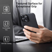 Pitaka MagEZ 3 600D Aramid Fiber Case for iPhone 14 Pro (black-grey) 4