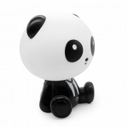Bedside Night Lamp MD86113 Panda - силиконова детска нощна лампа с топла светлина (черен) 1