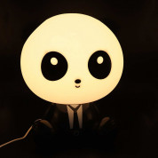 Bedside Night Lamp MD86113 Panda - силиконова детска нощна лампа с топла светлина (черен) 2
