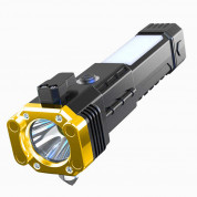 LT2 Rescue LED Flashlight 1200mAh - външна батерия, фенер и чук в едно устройство