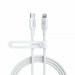 Anker 541 Bio-Based USB-C to Ligthning Cable - сертифициран (MFI) USB-C към Lightning кабел за Apple устройства с Lightning порт (180 см) (бял) 1
