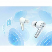 Anker Soundcore Liberty 4 TWS Noise-Cancelling Earbuds - безжични блутут слушалки със зареждащ кейс за мобилни устройства (бял) 2