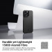 Pitaka MagEZ 3 1500D Aramid Fiber MagSafe Case - кевларен кейс с MagSafe за iPhone 14 Pro Max (черен-сив)  4