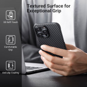 Pitaka MagEZ 3 1500D Aramid Fiber Case for iPhone 14 Pro Max (black-grey) 4