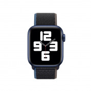Apple Watch Charcoal Sport Loop Band - оригинална текстилна каишка за Apple Watch 42мм, 44мм, 45мм, Ultra 49мм (черен) (reconditioned) 2
