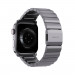 Nomad Strap Aluminum Band - алуминиева каишка за Apple Watch 42мм, 44мм, 45мм, Ultra 49мм (тъмносив) 4