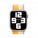 Apple Watch Band Maize Sport Loop - оригинална текстилна каишка за Apple Watch 38мм, 40мм, 41мм (бял-оранжев) (reconditioned) 3