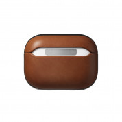 Nomad Modern Leather Case - кожен (естествена кожа) кейс за Apple Airpods Pro 2, AirPods Pro (кафяв) 3