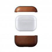 Nomad Modern Leather Case - кожен (естествена кожа) кейс за Apple Airpods Pro 2, AirPods Pro (кафяв) 9