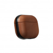 Nomad Modern Leather Case - кожен (естествена кожа) кейс за Apple Airpods Pro 2, AirPods Pro (кафяв) 7