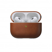Nomad Modern Leather Case for Apple Airpods Pro 2, AirPods Pro (english tan)
