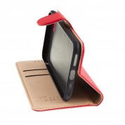 Tactical Field Notes Pro Leather Flip Case - кожен калъф, тип портфейл за iPhone 12, iPhone 12 Pro (червен) 1