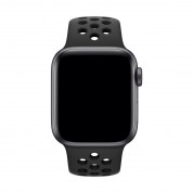 Apple Watch Nike Sport Band Anthracite 42mm, 44mm, 45mm, Ultra 49mm (black) (reconditioned) 2