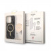 Guess 4G Printed Stripe MagSafe Case With MagSafe Wireless Charger Set - комплект хибриден удароустойчив кейс с MagSafe и поставка (пад) за безжично зареждане за iPhone 14 Pro (черен) 9