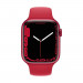 Apple Watch Product Red Sport Band - оригинална силиконова каишка за Apple Watch 42мм, 44мм, 45мм, Ultra 49мм (червен) (разопакован продукт) 2