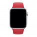 Apple Watch Product Red Sport Band - оригинална силиконова каишка за Apple Watch 42мм, 44мм, 45мм, Ultra 49мм (червен) (разопакован продукт) 4