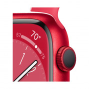Apple Watch Sport Band Product Red - оригинална силиконова каишка за Apple Watch 38мм, 40мм, 41мм (светлочервен) (разопакован продукт) 2