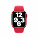 Apple Watch Sport Band Product Red - оригинална силиконова каишка за Apple Watch 38мм, 40мм, 41мм (светлочервен) (разопакован продукт) 7