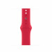 Apple Watch Sport Band Product Red - оригинална силиконова каишка за Apple Watch 38мм, 40мм, 41мм (светлочервен) (разопакован продукт) 5