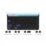 Huawei Flip Keyboard Case - oригинален кейс с клавиатура и поставка за Huawei MatePad 11 (черен)  6