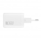 4smarts GaN 2C Wall Charger Dual USB-C 36W (white) 1