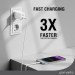 4smarts GaN 2C Wall Charger Dual USB-C 45W - захранване за ел. мрежа с 2xUSB-C PD изходи с технология за бързо зареждане (бал)  5
