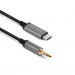 Moshi USB-C to 3.5 mm Audio Cable - USB-C към 3.5 мм аудио кабел (120 см) (черен) 2