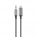 Moshi USB-C to 3.5 mm Audio Cable - USB-C към 3.5 мм аудио кабел (120 см) (черен) 1