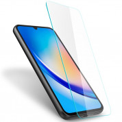 Spigen Tempered Glass GLAS.tR Slim 2 Pack - 2 броя стъклени защитни покрития за дисплея на Samsung Galaxy A34 5G (прозрачен) 1