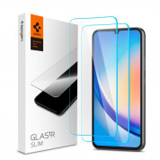 Spigen Tempered Glass GLAS.tR Slim 2 Pack for Samsung Galaxy A34 5G (transparent) (2 pcs.)