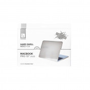 Tucano Nido Hard Shell Case - предпазен поликарбонатов кейс за MacBook Pro 13 (2018-2020), MacBook Pro 13 M1 (2020), MacBook Pro 13 M2 (2022) (прозрачен-мат) 5