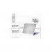 Tucano Nido Hard Shell Case - предпазен поликарбонатов кейс за MacBook Pro 13 (2018-2020), MacBook Pro 13 M1 (2020), MacBook Pro 13 M2 (2022) (прозрачен-мат) 6