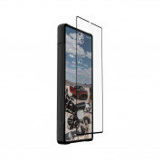 Urban Armor Gear Flex Screen Shield Plus - хибридно стъклено защитно покритие за дисплея на Samsung Galaxy S23 Ultra (прозрачен) 1