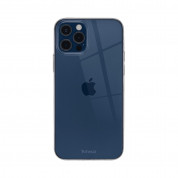 Artwizz NoCase - тънък (0.8 мм) силиконов TPU калъф за iPhone 12, iPhone 12 Pro (прозрачен) 2
