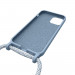Artwizz HangOn Silicone Case - силиконов (TPU) калъфс с връзка за носене за iPhone 12, iPhone 12 Pro (светлосин)  3