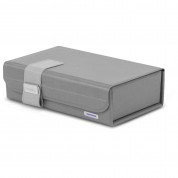 Moshi Deep Purple UV Sterilizer - калъф с UV стерилизатор за мобилни устройства (сив) 1