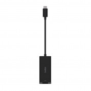 Belkin Connect USB-C to 2.5Gb Gigabit Ethernet Adapter - адаптер за свързване от USB-C към Gigabit Ethernet (черен)  3