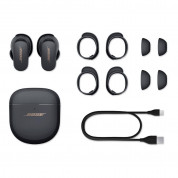 Bose QuietComfort Earbuds II Noise-Cancelling TWS Earphones - bluetooth аудиофилски стерео слушалки с микрофон (тъмносив) 7