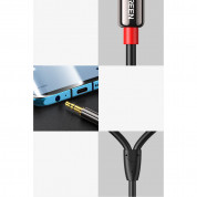 Ugreen AV116 2xRCA Male to 3.5mm Male Audio Cable - качествен аудио кабел 2xRCA (мъжко) към 3.5mm (мъжко) (500 см) (черен) 6