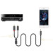 Ugreen AV102 2xRCA Male to 3.5mm Male Audio Cable - качествен аудио кабел 2xRCA (мъжко) към 3.5mm (мъжко) (10 метра) (черен) 6