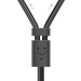 Ugreen AV102 2xRCA Male to 3.5mm Male Audio Cable - качествен аудио кабел 2xRCA (мъжко) към 3.5mm (мъжко) (10 метра) (черен) 3