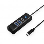 Orico USB-C 3.0 3-Port Hub (PWC2U-C3-015-BK)