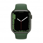 Apple Watch Clover Sport Band Stainless Steel Pin - оригинална силиконова каишка за Apple Watch 42мм, 44мм, 45мм, Ultra 49мм (зелен) (reconditioned) 1