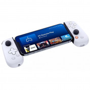 Backbone One Mobile Gaming Controller For iOS Playstation Edition - геймпад контролер за iPhone с Lightning порт (бял-син) 5