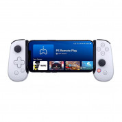 Backbone One Mobile Gaming Controller For iOS Playstation Edition - геймпад контролер за iPhone с Lightning порт (бял-син) 1