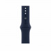 Apple Watch Deep Navy Sport Band Stainless Steel Pin - оригинална силиконова каишка за Apple Watch 38мм, 40мм, 41мм (тъмносин) (разопакован продукт) 3